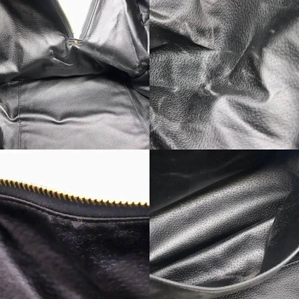 CELINE Black Brown Pvc Leather Travel Bag 🧳 MC98/2